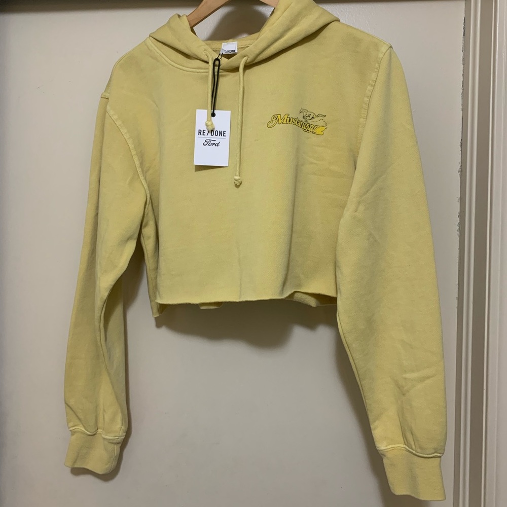 RE/DONE Ford Collab Mustang Hoodie NEW